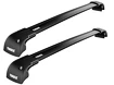 Dachträger Thule WingBar Edge Black BMW X5 5-T SUV Bündige Schienen 07-13