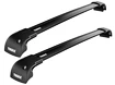 Dachträger Thule WingBar Edge Black Mercedes Benz C-Klasse (W204) with glass roof 2-T Coup* Befestigungspunkte 11-15