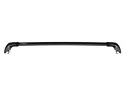 Dachträger Thule WingBar Edge Black Renault Scénic Without Sunroof (Mk II) 5-T MPV Befestigungspunkte 03-08