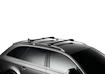 Dachträger Thule WingBar Edge Black Skoda Fabia (Mk II) 5-T Estate Dachreling 08-14