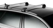 Dachträger Thule WingBar Edge Mercedes Benz C-Klasse (W204) with glass roof 2-T Coup* Befestigungspunkte 11-15