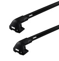Dachträger Thule Edge Black OPEL Crossland X 5-T SUV Normales Dach 17-23