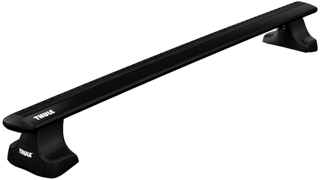 Dachträger Thule mit EVO WingBar Black CHEVROLET Aveo 3-T Hatchback Normales Dach 04-11