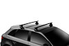 Dachträger Thule mit EVO WingBar Black KIA Picanto 5-T Hatchback Normales Dach 17+