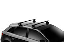Dachträger Thule mit EVO WingBar Black NISSAN Leaf 5-T Hatchback Normales Dach 10-17