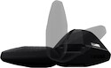Dachträger Thule mit EVO WingBar Black TOYOTA Corolla Verso 5-T MPV Dachreling 02+