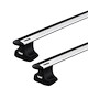 Dachträger Thule mit EVO WingBar CHEVROLET Tracker 5-T SUV Normales Dach 99-05
