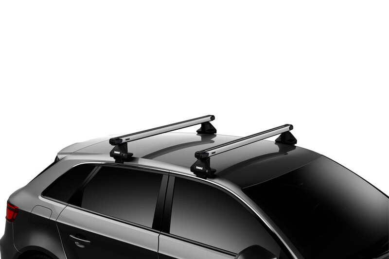 Dachträger Thule mit SlideBar BMW X1 5-T SUV Normales Dach 16-21