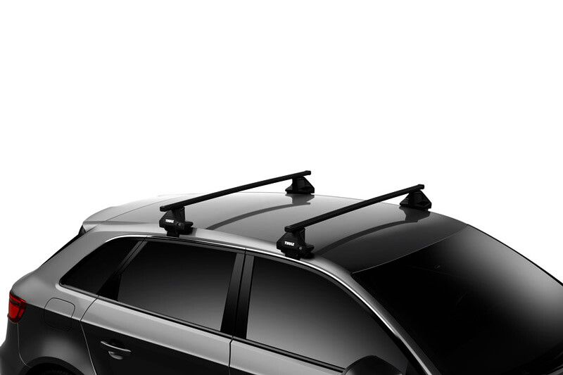 Dachträger Thule mit SquareBar AUDI Q5 Sportback 5-T SUV Normales Dach 21-23