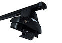 Dachträger Thule mit SquareBar FORD Fiesta 5-T Hatchback Normales Dach 90-02