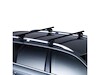 Dachträger Thule mit SquareBar FORD Mondeo (Mk III) 5-T kombi Dachreling 01-07