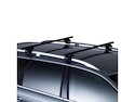 Dachträger Thule mit SquareBar HONDA Z 3-T Hatchback Dachreling 99-02