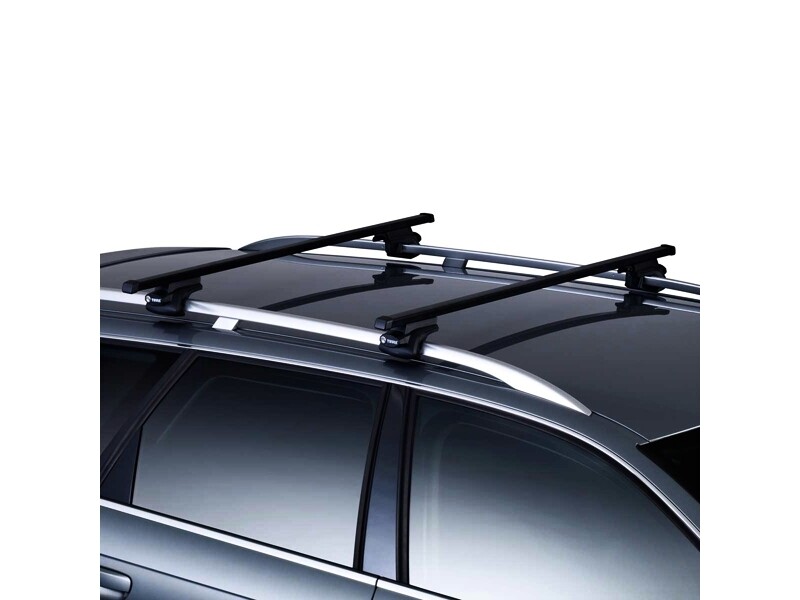 Dachträger Thule mit SquareBar OPEL Frontera Sport 3-T SUV Dachreling 92-04