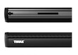 Dachträger Thule mit WingBar Black MITSUBISHI L 200 4-T Double-cab Normales Dach 00-05