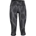 Damen 3/4 Leggings Under Armour Fly Fast Printed Speed Capri schwarz