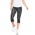 Damen 3/4 Leggings Under Armour Fly Fast Printed Speed Capri schwarz