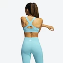 Damen adidas Believe This Medium Support Workout BH Logo Mint Ton