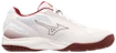 Damen Hallenschuhe Mizuno  Cyclone Speed 4 White/Cabernet