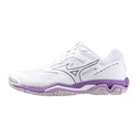 Damen Hallenschuhe Mizuno  Wave Phantom 3 White/Patrician Purple/Quince  EUR 40
