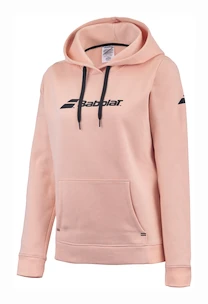 Damen Hoodie Babolat  Exercise Hood Sweat W Tropical Peach S