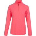 Damen Hoodie Endurance  Core X1 Elite Melańge Midlayer Pitaya Pink