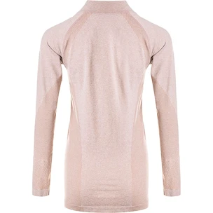 Damen Hoodie Endurance  Halen Seamless Midlayer Warm Taupe XXS/XS