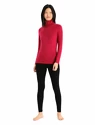 Damen Hoodie Icebreaker  W 260 Tech LS Half Zip Cherry