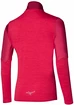 Damen Hoodie Mizuno  Hybrid LS HZ /Rose Red