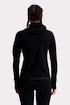 Damen Hoodie Mons Royale  Ascend Midi Full Zip Hood Lila/Black