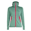 Damen Hoodie Salewa  Agner Hybrid PL/DST Feldspar Green Melange