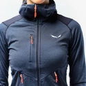 Damen Hoodie Salewa  Agner Hybrid PL/DST Navy Blazer Melange