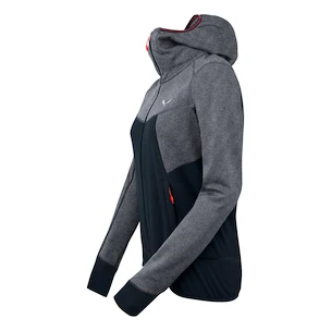 Damen Hoodie Salewa  Puez Hybrid PL Navy Blazer Melange