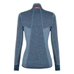 Damen Hoodie Salewa  Puez Melange 2 PL Navy Blazer Melange