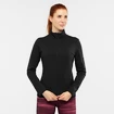 Damen Hoodie Salomon  Outrack Full Zip Mid Black
