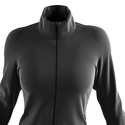 Damen Hoodie Salomon  Outrack Full Zip Mid Black