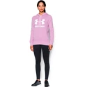 Damen Hoodie Under Armour Favorite Fleece Pink