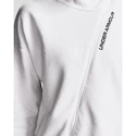 Damen Hoodie Under Armour Recover Fleece FZ Hoodie weiss