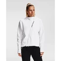 Damen Hoodie Under Armour Recover Fleece FZ Hoodie weiss