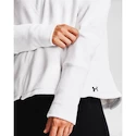 Damen Hoodie Under Armour Recover Fleece FZ Hoodie weiss