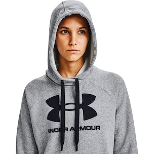 Damen Hoodie Under Armour  Rival Fleece Logo Hoodie grey