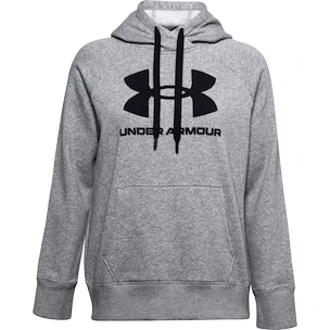 Damen Hoodie Under Armour  Rival Fleece Logo Hoodie grey