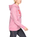Damen Hoodie Under Armour RIVAL FLEECE SPORTSTYLE GRAPHIC HOODIE rosa
