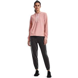 Damen Hoodie Under Armour  Rival Terry Hoodie-PNK