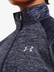 Damen Hoodie Under Armour  Tech 1/2 Zip - Twist-GRY