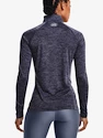 Damen Hoodie Under Armour  Tech 1/2 Zip - Twist-GRY