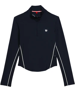 Damen Hoodie Wilson  W Brentwood Half-Zip Navy