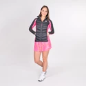 Damen Jacke BIDI BADU  Dania Tech Down Jacket Dark Grey/Pink