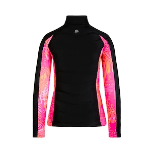 Damen Jacke  BIDI BADU  Dania Tech Down Jacket Dark Grey/Pink