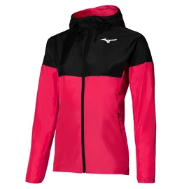 Damen Jacke Mizuno Training Hooded Jacket Rose Red