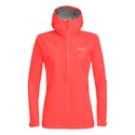 Damen Jacke  Salewa  Puez (Aqua 3) PTX Fluo Coral